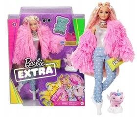 Lėlė Barbie Extra su jūrų kiaulyte ir aksesuarais цена и информация | Игрушки для девочек | pigu.lt