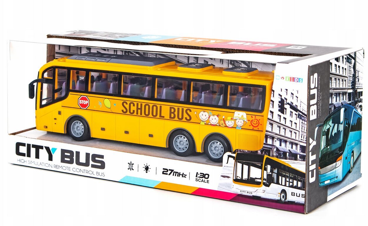 Radijo bangomis valdomas autobusas Sapphire Kids SK-80 kaina ir informacija | Žaislai berniukams | pigu.lt