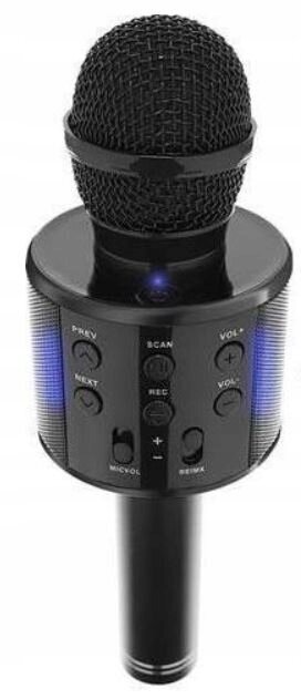 Shaxxz belaidės ausinėms vaikams, su RGB + karaoke Bluetooth mikrofonas цена и информация | Ausinės | pigu.lt