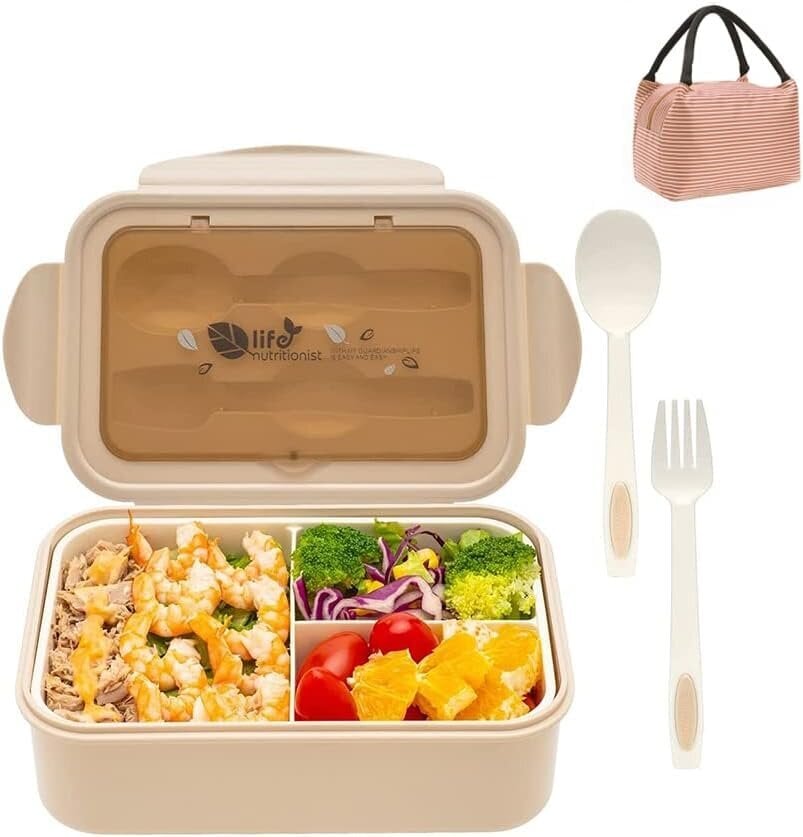 Bento pietų dėžutė, 1,4 l цена и информация | Maisto saugojimo  indai | pigu.lt