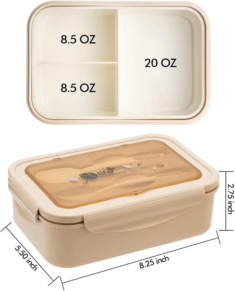Bento pietų dėžutė, 1,4 l kaina ir informacija | Maisto saugojimo  indai | pigu.lt