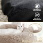 LIVMAN H-32 apvalios spurgos dizaino lova/pagalvė naminiams gyvūnėliams (katėms ir šunims) iki 3kg kaina ir informacija | Guoliai, pagalvėlės | pigu.lt