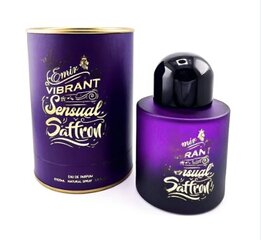 Ароматная вода Vibrant Sensual Saffron Emir для женщин/мужчин, 100 мл цена и информация | Женские духи | pigu.lt