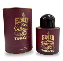 Kvapusis vanduo Emir Vibrant Spicy Tobacco EDP moterims/vyrams, 100 ml kaina ir informacija | Kvepalai moterims | pigu.lt