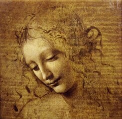 Dėlionė Leonardo da Vinci: The Face of Giovane Fanciulla 1000 d. kaina ir informacija | Dėlionės (puzzle) | pigu.lt