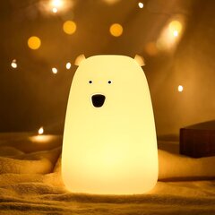 Светодиодный ночник в форме медведя ZKLiLi цена и информация | Детские светильники | pigu.lt