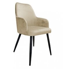 Kėdė Decorates West, smėlio spalvos kaina ir informacija | Virtuvės ir valgomojo kėdės | pigu.lt