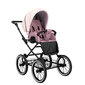 Universalus vežimėlis Romantic ECO Kunert 3in1 Pink kaina ir informacija | Vežimėliai | pigu.lt