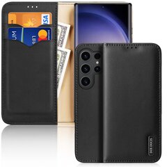 Dux Ducis Hivo case with flap and RFID blocker for Samsung Galaxy S24+ - black цена и информация | Чехлы для телефонов | pigu.lt