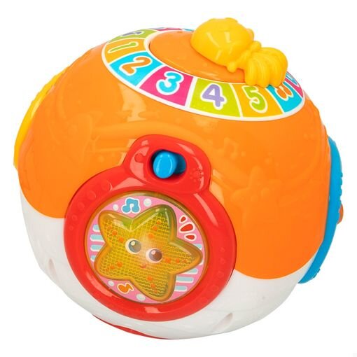 Muzikinis žaislas – kamuolys цена и информация | Žaislai kūdikiams | pigu.lt
