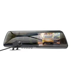 Hoco DV4 Dual Channel Rearview Mirror Driving Recorder цена и информация | Видеорегистраторы | pigu.lt