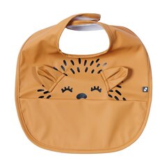 Нагрудник Bib Bino Hedgehog Nordbaby, оранжевый цена и информация | Слюнявчики | pigu.lt