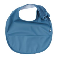 Нагрудник Bib Bino with bow Nordbaby, синий цена и информация | Слюнявчики | pigu.lt