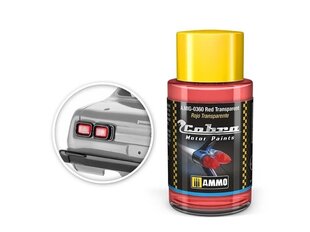 Dažai Ammo Mig Cobra Motor Red transparent, 30 ml kaina ir informacija | Piešimo, tapybos, lipdymo reikmenys | pigu.lt