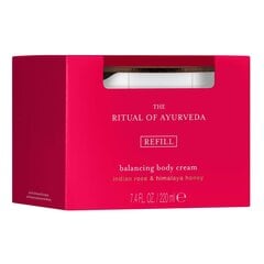 Kūno kremo papildymas Rituals The Ritual Of Ayurveda Body Cream Refill, moterims, 220 ml цена и информация | Кремы, лосьоны для тела | pigu.lt