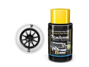 AMMO MIG - Cobra motor краски Cobra Motor Black Gloss Primer, 30 ml, 0342 цена и информация | Принадлежности для рисования, лепки | pigu.lt