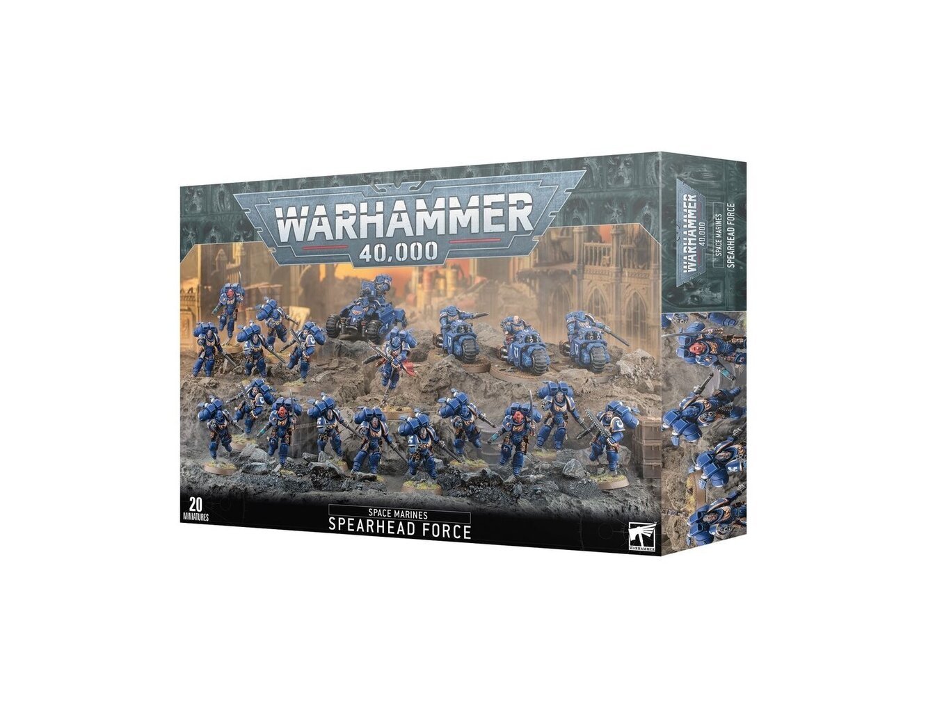 Konstruktorius Space Marines: Spearhead Force Games Workshop, 20 d. kaina ir informacija | Konstruktoriai ir kaladėlės | pigu.lt