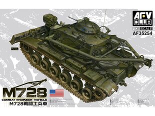 Tanko konstruktorius AFV Club Combat Engineer Vehicle M728 (M60), 1:35, 35254 kaina ir informacija | Konstruktoriai ir kaladėlės | pigu.lt