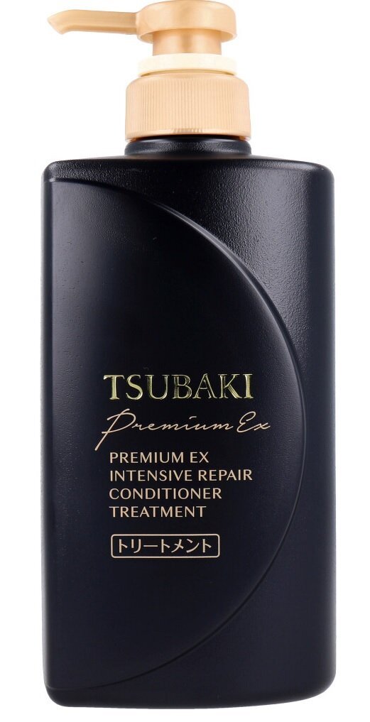 Atstatomasis kondicionierius-kaukė pažeistiems plaukams Shiseido Tsubaki Premium EX, 490 ml kaina ir informacija | Balzamai, kondicionieriai | pigu.lt