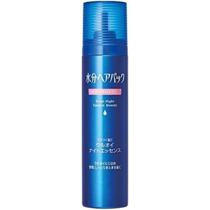 Drėkinamoji naktinė plaukų kaukė nepaklusniems plaukams Shiseido Uruoi, 140 g kaina ir informacija | Priemonės plaukų stiprinimui | pigu.lt