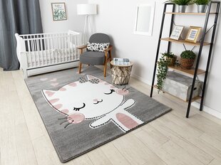 FLHF vaikiškas kilimas Tinies Kitty 80x150 cm kaina ir informacija | Kilimai | pigu.lt