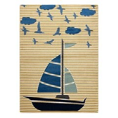 FLHF vaikiškas kilimas Tinies Sail 80x150 cm kaina ir informacija | Kilimai | pigu.lt