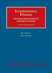 International Finance, Transactions, Policy, and Regulation 21st Revised edition kaina ir informacija | Ekonomikos knygos | pigu.lt