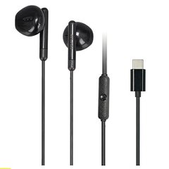 AWEI słuchawki stereo PC-6T USB-C czarny|black цена и информация | Наушники | pigu.lt