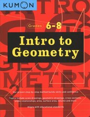 Intro to Geometry: Grades 6 - 8 цена и информация | Книги для подростков  | pigu.lt