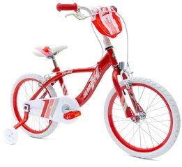 Vaikiškas dviratis Huffy Glimmer 79879W, 18", raudonas kaina ir informacija | Dviračiai | pigu.lt