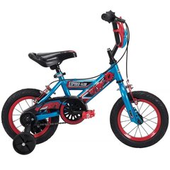 Vaikiškas dviratis Huffy Marvel Spider-Man 72169W, 12", mėlynas цена и информация | Велосипеды | pigu.lt