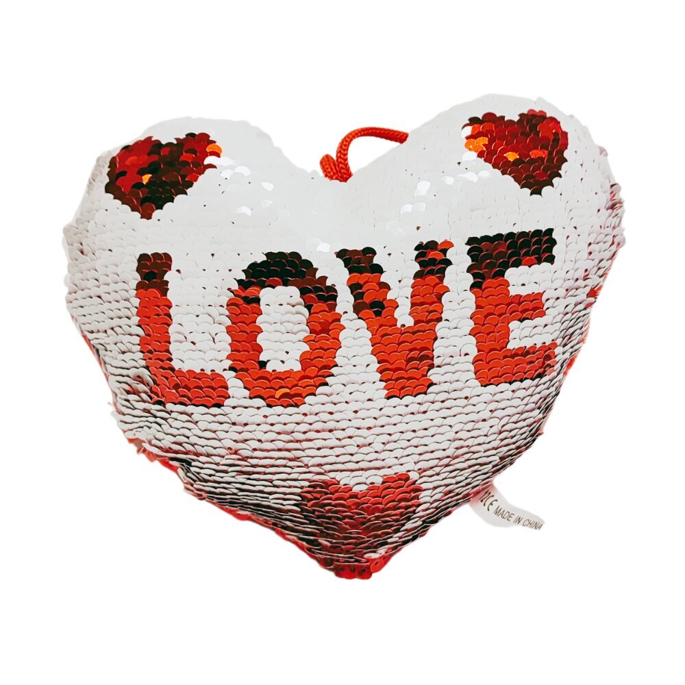 Minkštas žaislas širdelė Love, 19x18 cm цена и информация | Kitos originalios dovanos | pigu.lt