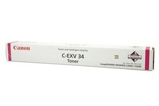 Тонер Canon C-EXV 34 пурпурный (3784B002) (SPEC) цена и информация | Картриджи для лазерных принтеров | pigu.lt