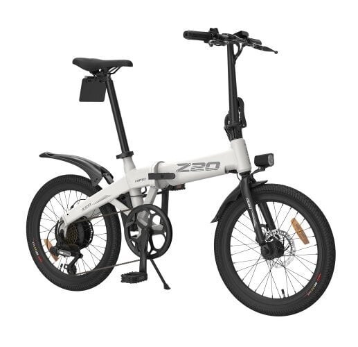 Elektrinis dviratis Himo Z20 Plus, 20", baltas цена и информация | Elektriniai dviračiai | pigu.lt