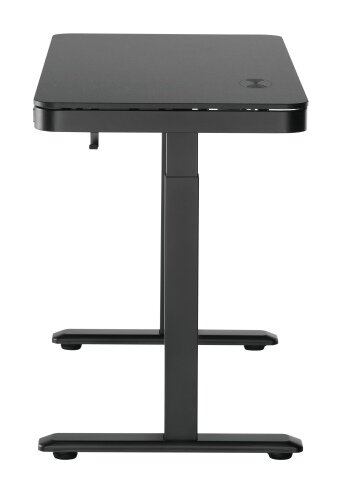 Reguliuojamo aukščio stalas Up Up Balder II, juodas kaina ir informacija | Kompiuteriniai, rašomieji stalai | pigu.lt