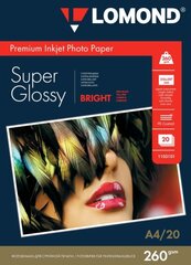 Lomond Premium Photo Paper Satin 270 g/m2 A4, 20 sheets, Warm цена и информация | Аксессуары для фотоаппаратов | pigu.lt