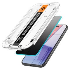 Spigen Glas.TR EZ Fit Privacy kaina ir informacija | Apsauginės plėvelės telefonams | pigu.lt