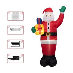 Рождественская игрушка Santa Claus, Electronics-3, 182 см цена и информация | Рождественские украшения | pigu.lt