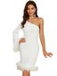 Suknelė moterims Electronics LV-8, balta kaina ir informacija | Suknelės | pigu.lt