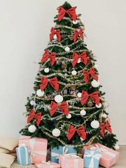 Kalėdinė dekoracija Kaspinas kaina ir informacija | Kalėdinės dekoracijos | pigu.lt