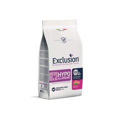 Exclusion Hypoallergenic гипоаллергенный корм для собак средних и крупных пород со свининой и горошком M/L, 12 кг цена и информация |  Сухой корм для собак | pigu.lt