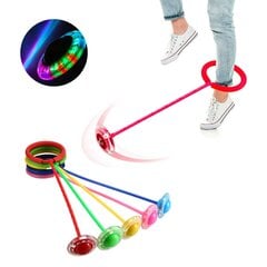 Šokinėjimo lankas Hula Hoop Led Red цена и информация | Игрушки для песка, воды, пляжа | pigu.lt