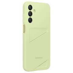 Etui Samsung EF-OA156TMEGWW A15 A156 limonka|lime Card Slot Cover цена и информация | Чехлы для телефонов | pigu.lt