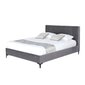 Dvigulė lova Sofaforma Kronas, pilka kaina ir informacija | Lovos | pigu.lt
