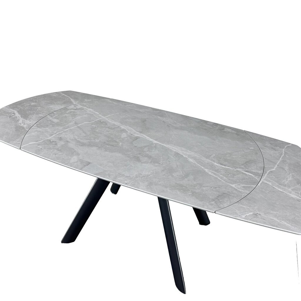 Valgomojo stalas Sofaforma Grenada, pilkas цена и информация | Virtuvės ir valgomojo stalai, staliukai | pigu.lt