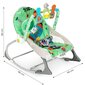 Vaikiška supama kėdė Eco Toys 27244, žalia kaina ir informacija | Vaikiškos kėdutės ir staliukai | pigu.lt