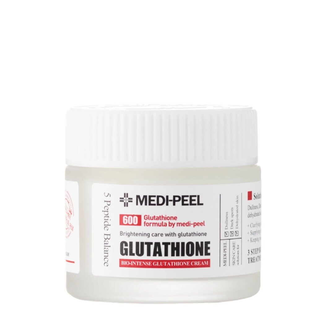 Šviesinamasis kremas su glutationu Medi-Peel Bio Intense Glutatione White Cream, 50 ml цена и информация | Veido kremai | pigu.lt