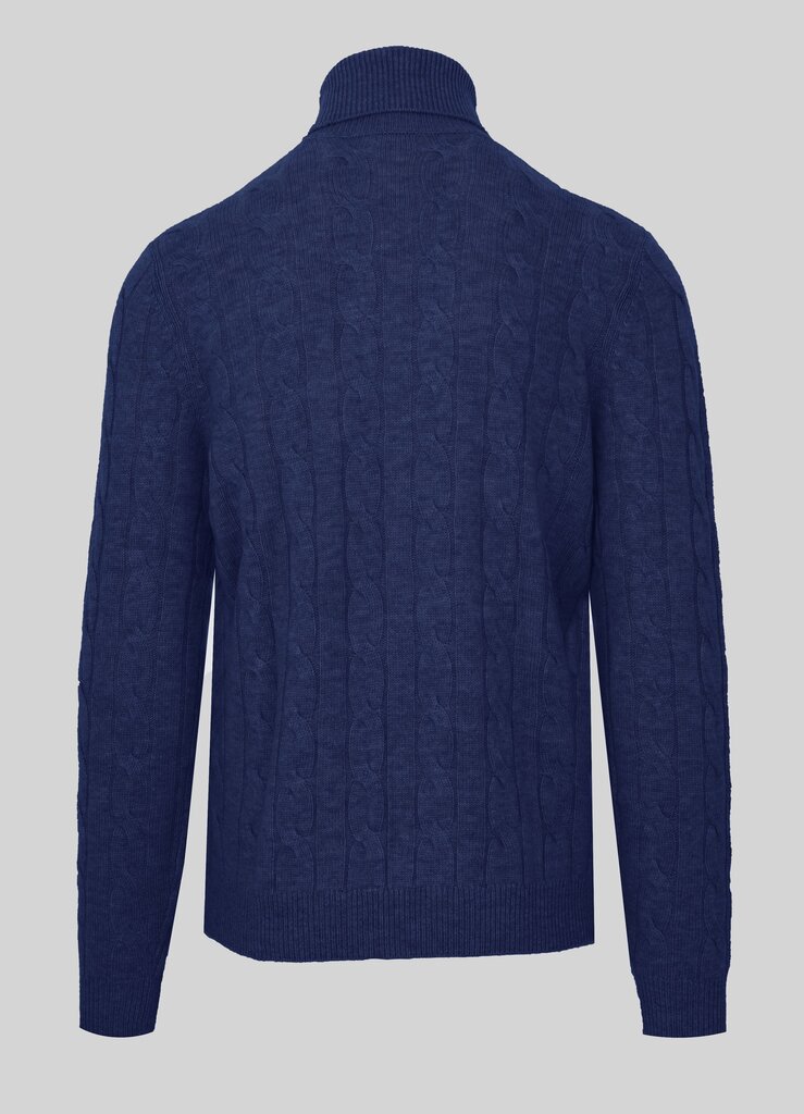 Megztinis vyrams Malo IUM024FCB22E2116, mėlynas kaina ir informacija | Megztiniai vyrams | pigu.lt