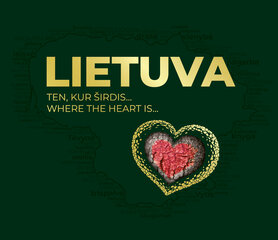 Lietuva. Ten, kur širdis... Where the heart is... цена и информация | Исторические книги | pigu.lt