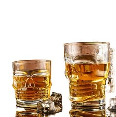 Stiklinė Kaukolė, 400 ml kaina ir informacija | Taurės, puodeliai, ąsočiai | pigu.lt